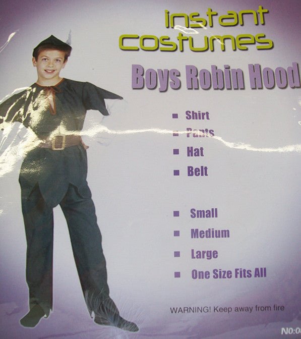 BOYS COSTUME ROBIN HOOD - NuSea