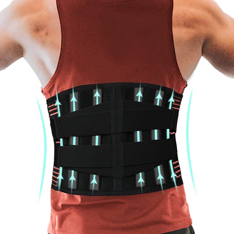 Breathable and Stretchable Pain Relief Lower Back Posture Support Braces - NuSea