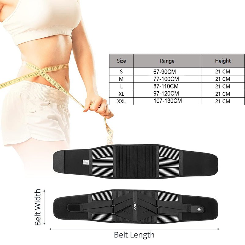 Breathable and Stretchable Pain Relief Lower Back Posture Support Braces - NuSea