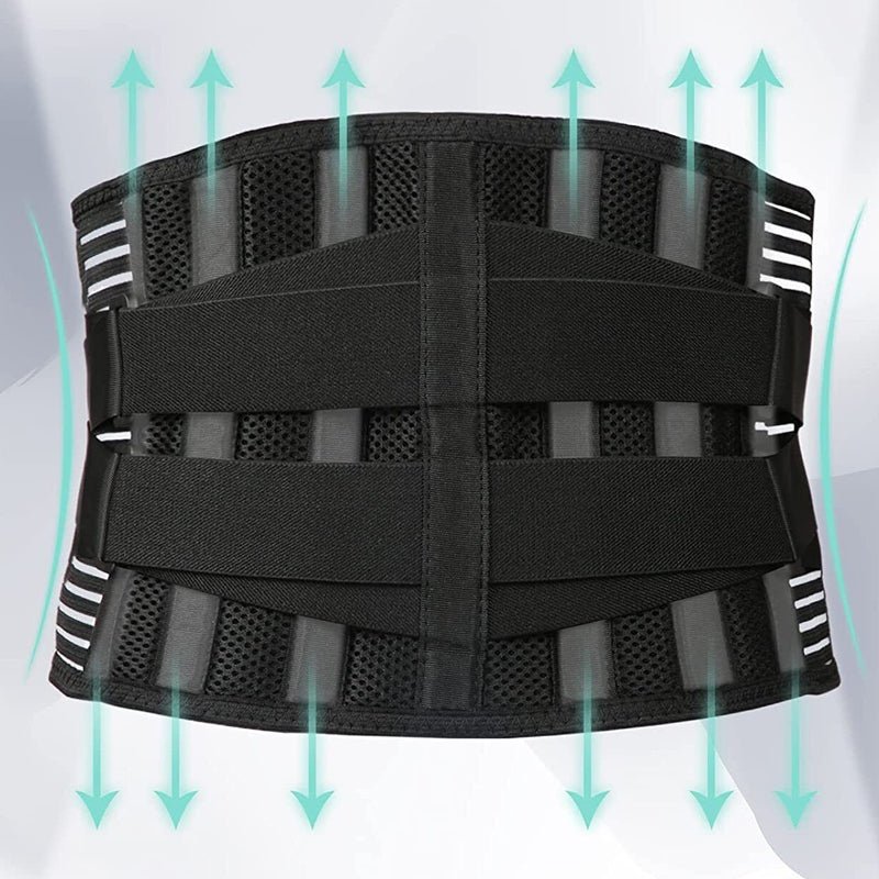 Breathable and Stretchable Pain Relief Lower Back Posture Support Braces - NuSea