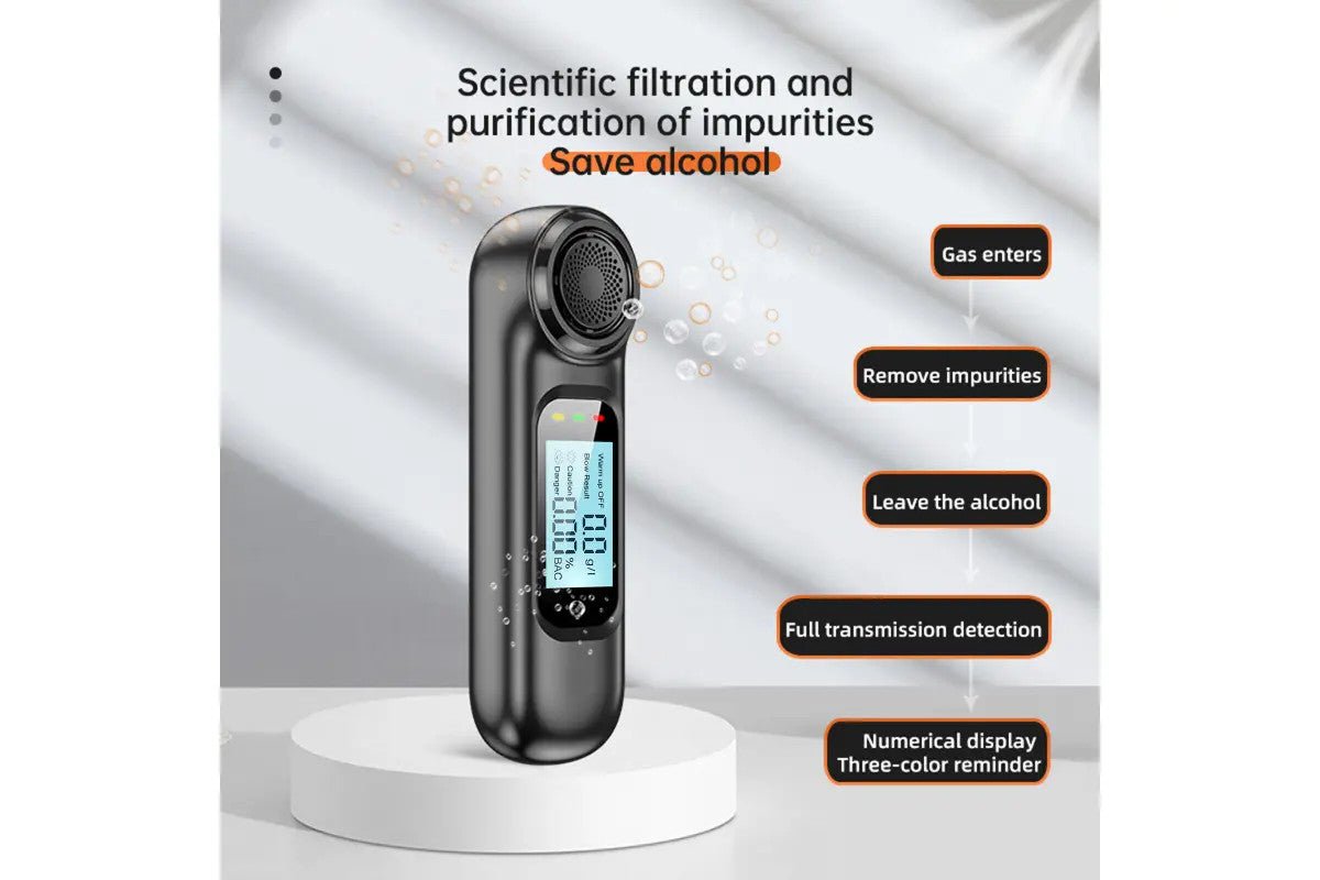 Breathalyser Breathtester Tester Alcohol Digital Personal Drink Mini Handbag Car - FREE POST - NuSea