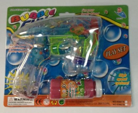 BUBBLE GUN WITH LIGHT - NuSea