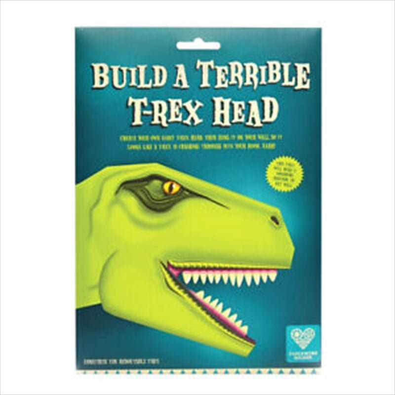 Build A Terrible T - Rex Head Activity Kit - NuSea