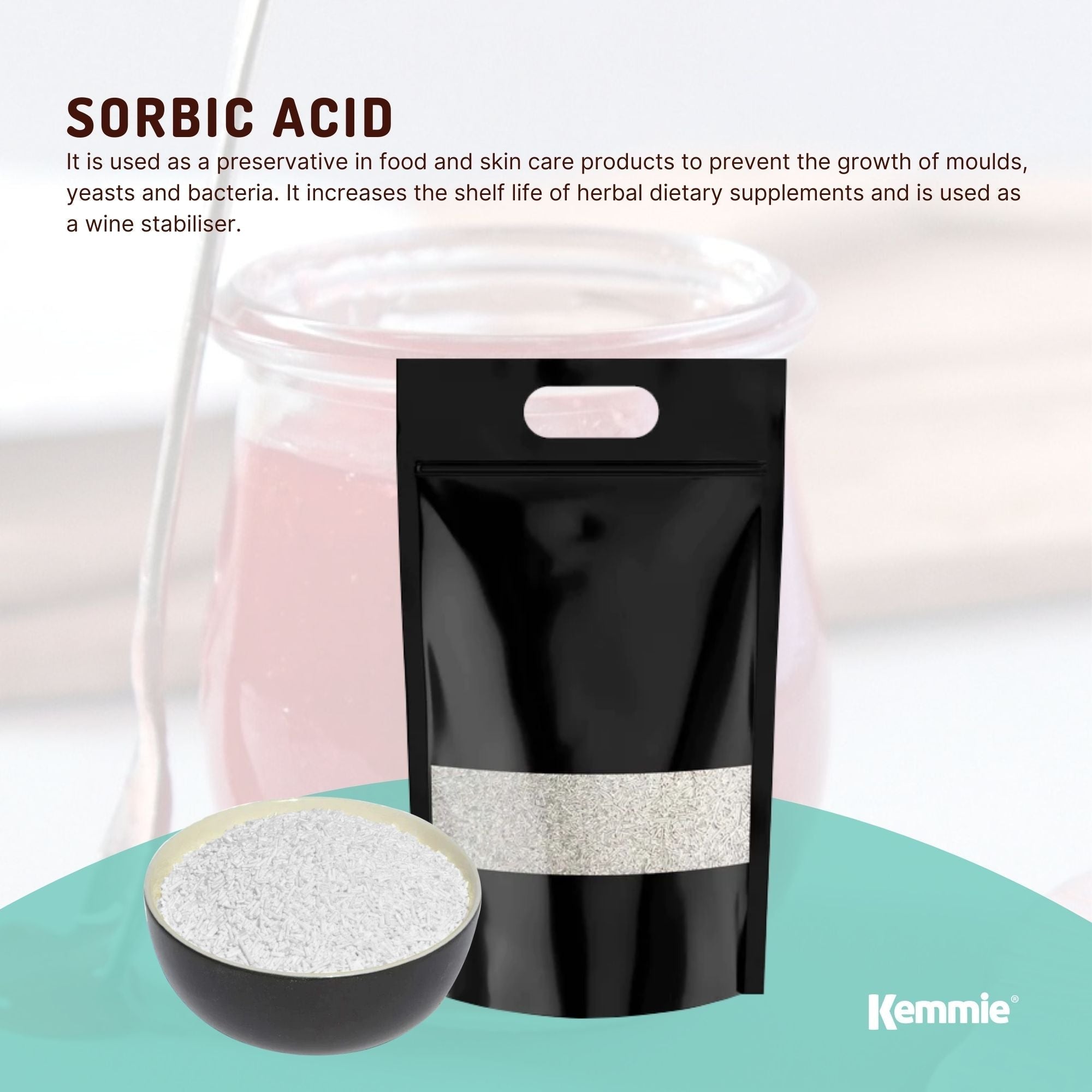 Bulk 10Kg Potassium Sorbate Granules Food Grade Preservative Cosmetics Brew Skin - NuSea
