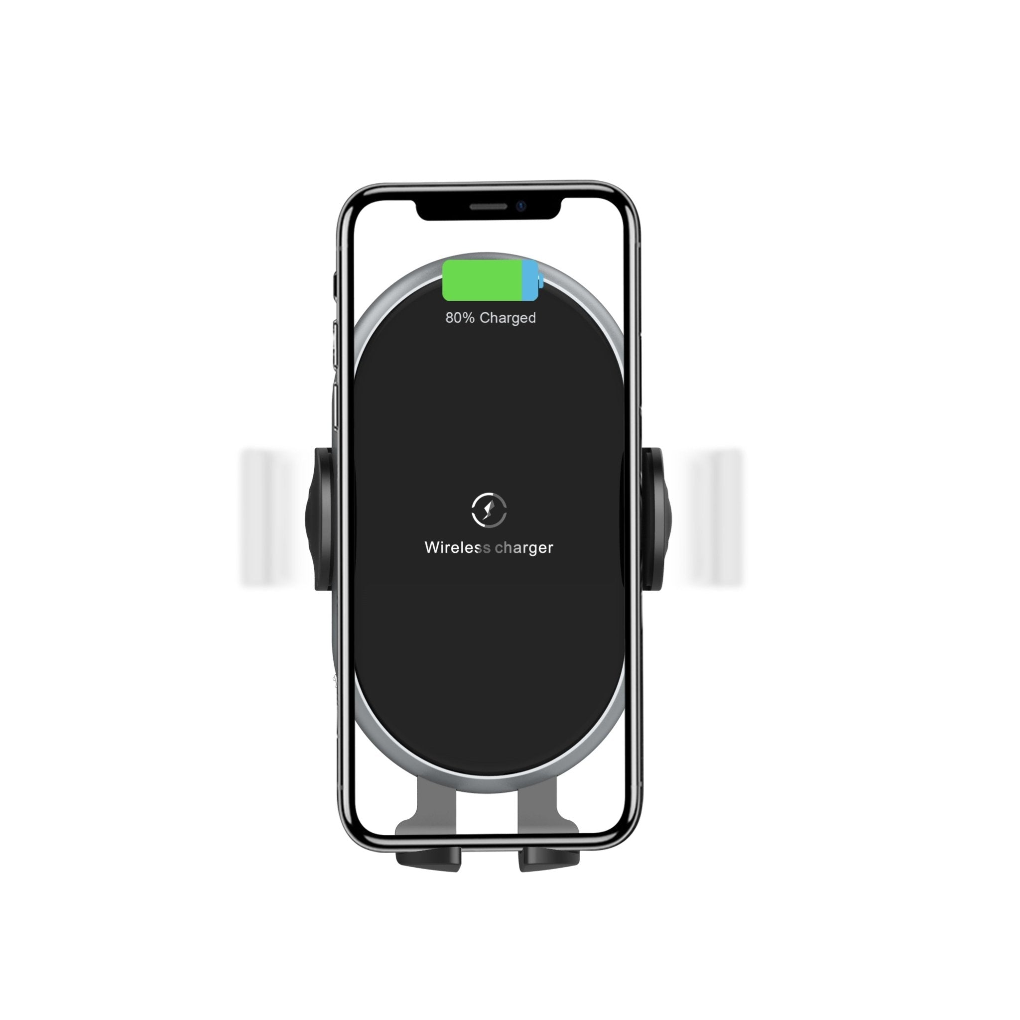 C366: Automatic Clamping Wireless Car Charger,with backlight - NuSea