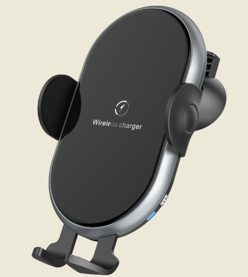 C366: Automatic Clamping Wireless Car Charger,with backlight - NuSea