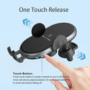 C366: Automatic Clamping Wireless Car Charger,with backlight - NuSea