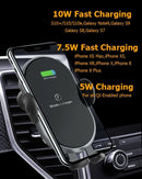 C366: Automatic Clamping Wireless Car Charger,with backlight - NuSea
