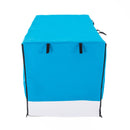 Cage Cover Enclosure for Wire Dog Cage Crate 24in BLUE - NuSea