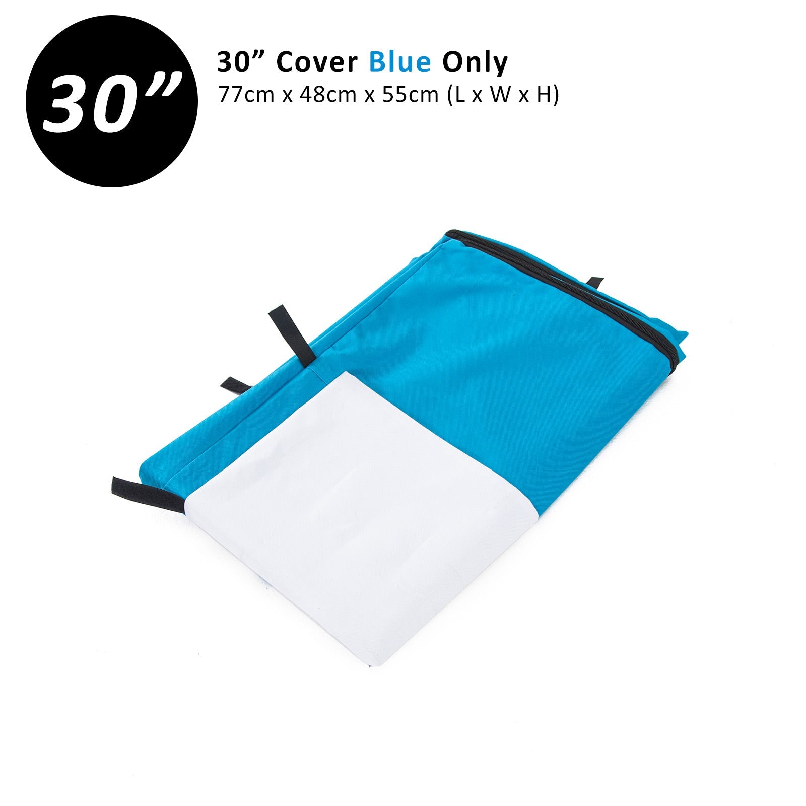 Cage Cover Enclosure for Wire Dog Cage Crate 30in BLUE - NuSea
