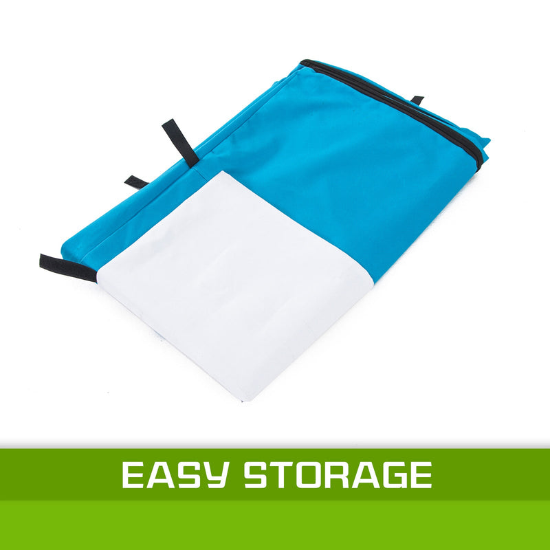 Cage Cover Enclosure for Wire Dog Cage Crate 30in BLUE - NuSea