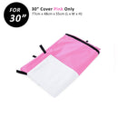 Cage Cover Enclosure for Wire Dog Cage Crate 30in PINK - NuSea