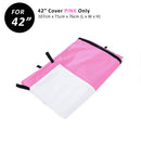 Cage Cover Enclosure for Wire Dog Cage Crate 42in PINK - NuSea