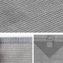 Caravan Privacy Screen Roll Out Awning 2.1x1.8M Sun Shade Pop Top End Wall Grey - NuSea