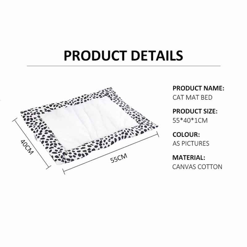 Cat Cozy Pad Heating Mat Self Warming Bed Pet Cushion Anti Slip Base 55 x 40cm - NuSea