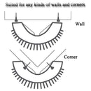 Cat Self Groomer Catnip Dog Cat Toy Corner Groomer Wall Corner Scratcher Comb Grooming Massage Brush - NuSea