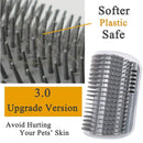 Cat Self Groomer Catnip Dog Cat Toy Corner Groomer Wall Corner Scratcher Comb Grooming Massage Brush - NuSea