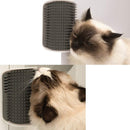 Cat Self Groomer Catnip Dog Cat Toy Corner Groomer Wall Corner Scratcher Comb Grooming Massage Brush - NuSea