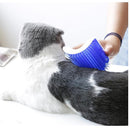 Cat Self Groomer Catnip Dog Cat Toy Corner Groomer Wall Corner Scratcher Comb Grooming Massage Brush Blue - NuSea