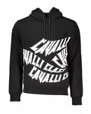 Cavalli Class Men's Black Cotton Sweater - XL - NuSea