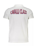 Cavalli Class Men's White Cotton Polo Shirt - M - NuSea