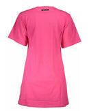 Cavalli Class Women's Pink Cotton Tops & T - Shirt - XL - NuSea