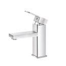 Cefito Bathroom Basin Mixer Tap Square Faucet Vanity Laundry Chrome - NuSea