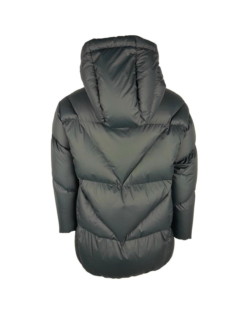 Centogrammi Women's Gray Nylon Jackets & Coat - M - NuSea