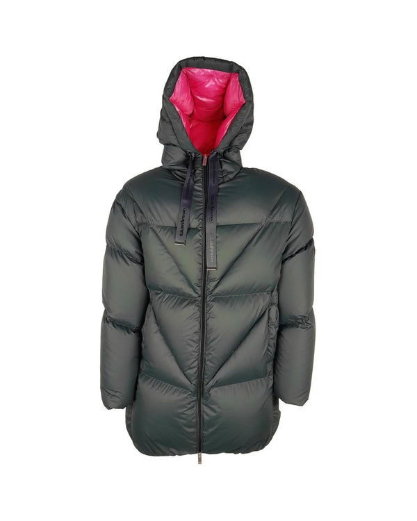 Centogrammi Women's Gray Nylon Jackets & Coat - M - NuSea