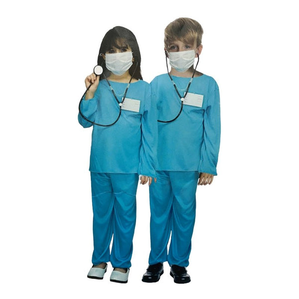 CHILDREN DOCTOR COSTUME 10 - 12 YEARS OLD - NuSea