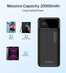 CHOETECH B729 20000mAh Power Bank PD22.5W with Digital Display - NuSea