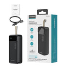 CHOETECH B730 30000mAh Power Bank PD22.5W with Digital Display - NuSea