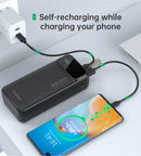 CHOETECH B731 40000mAh Power Bank PD22.5W with Digital Display - NuSea