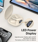 CHOETECH BH - T25 OWS Painless New Concept Bluetooth Earbuds V5.3 TWS White - NuSea