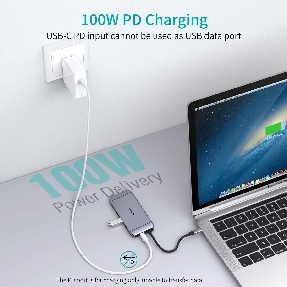 CHOETECH HUB - M15 USB - C 9 - in - 1 Multifunction Adapter - NuSea