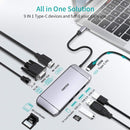 CHOETECH HUB - M15 USB - C 9 - in - 1 Multifunction Adapter - NuSea