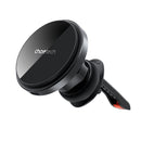 CHOETECH T204 - F 15W Magnetic Car Charger Holder with LED Light (Aluminium alloy housing) - NuSea