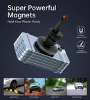 CHOETECH T204 - F 15W Magnetic Car Charger Holder with LED Light (Aluminium alloy housing) - NuSea