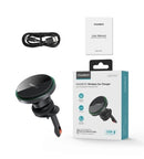 CHOETECH T205 - F 15W Magnetic Car Charger Holder with LED Light (PC housing) - NuSea