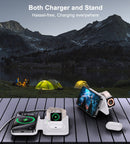 CHOETECH T616 - F - WH 3in1 Magnetic Foldable Wireless Charger White - NuSea
