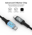 CHOETECH XCC - 1040 USB - C M to M 240W Super Fast Speed Gen3 Cable 1.2M - NuSea