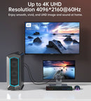 CHOETECH XDH01 4K 60Hz DisplayPort Male to HDMI Male Braided Cable 2M - NuSea