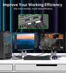 CHOETECH XDH01 4K 60Hz DisplayPort Male to HDMI Male Braided Cable 2M - NuSea