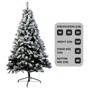 Christabelle Snow - Tipped Artificial Christmas Tree 1.5m - 550 Tips - NuSea