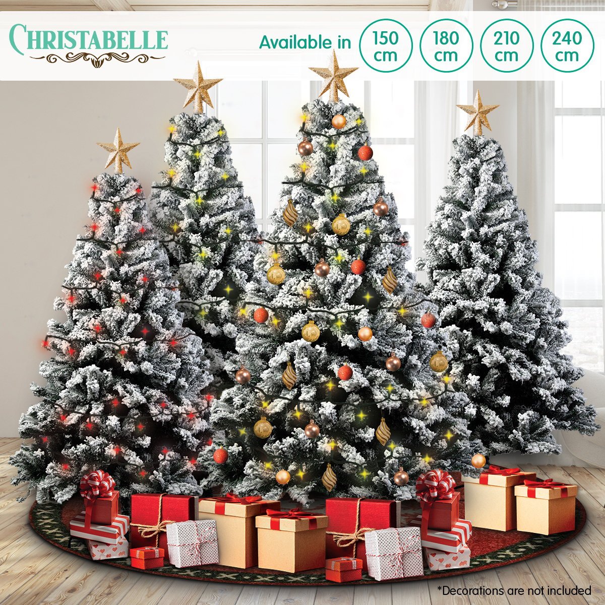 Christabelle Snow - Tipped Artificial Christmas Tree 1.8m - 850 Tips - NuSea