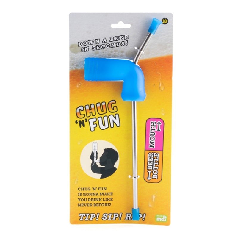 Chug N Fun Blue Beer Funnel - NuSea