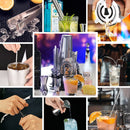 Cocktail Shaker Set Boston 23 - Piece Stainless Steel and Professional Bar Tools for Drink Mixing - NuSea