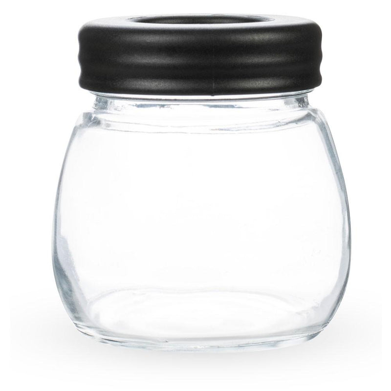 Coffee Bean Grinder - Manual Hand Stainless Ceramic Burr Core Glass Jar Nut Mill - NuSea