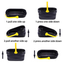 Collapsible Plastic Mop Washing Bucket Fit Sponge Mop Flat Mop Cotton Mop - NuSea