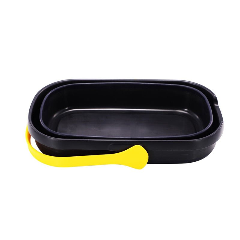 Collapsible Plastic Mop Washing Bucket Fit Sponge Mop Flat Mop Cotton Mop - NuSea